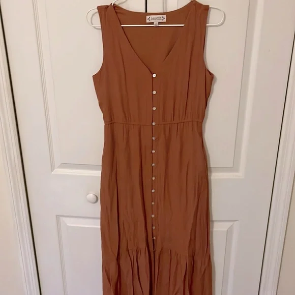 Nanette Lepore | Dresses | Maxi Dress Brown Ankle Length Button Down | Poshmark Nanette Lepore | Dresses | Maxi Dress Brown Ankle Length Button Down | Poshmark